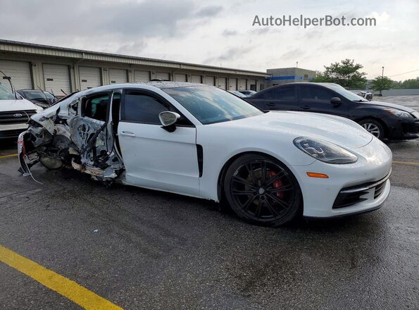 WP0AA2A76LL103239 2020 PORSCHE PANAMERA White Delantero derecho