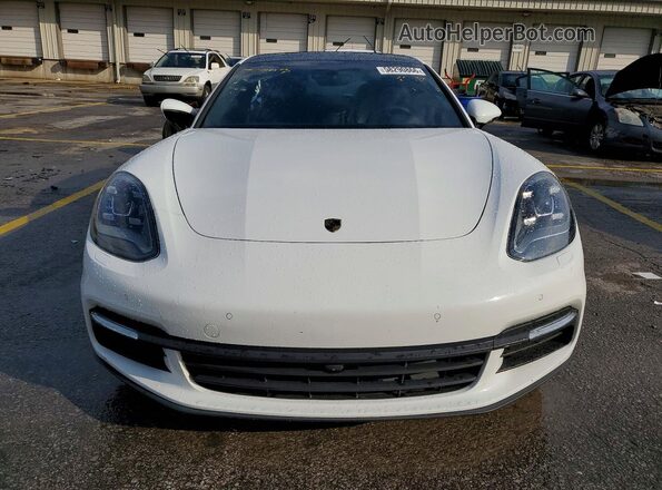 WP0AA2A76LL103239 2020 PORSCHE PANAMERA White Vista frontal