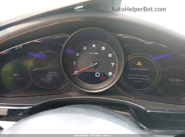 WP0AA2A77LL104223 2020 PORSCHE PANAMERA Black Vista de los asientos traseros