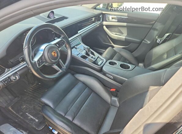 WP0AA2A78JL105152 2018 PORSCHE PANAMERA Black Vista del salpicadero