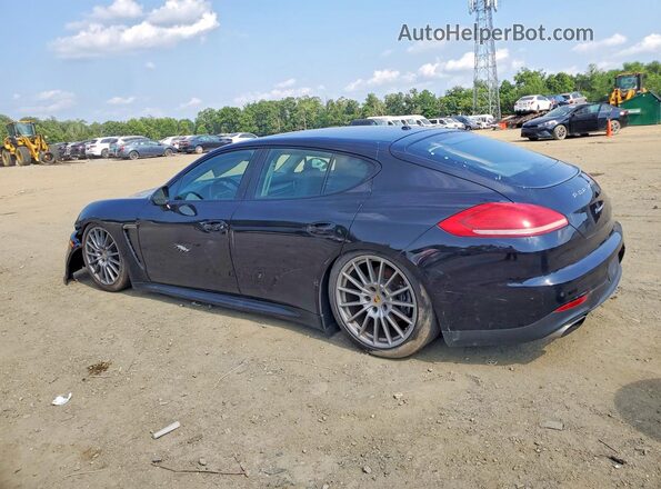 WP0AA2A79GL003920 2016 PORSCHE PANAMERA Black Հետևի ձախ