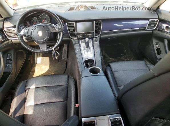 WP0AA2A79GL003920 2016 PORSCHE PANAMERA Black Առջևի վահանակի տեսք