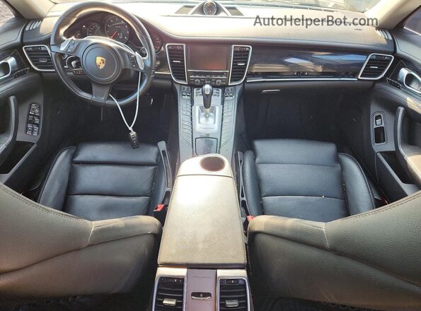 WP0AA2A79GL004582 2016 PORSCHE PANAMERA Серый Вид панели приборов