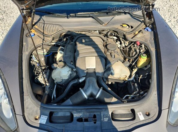 WP0AA2A79GL004582 2016 PORSCHE PANAMERA Серый Вид задней части салона