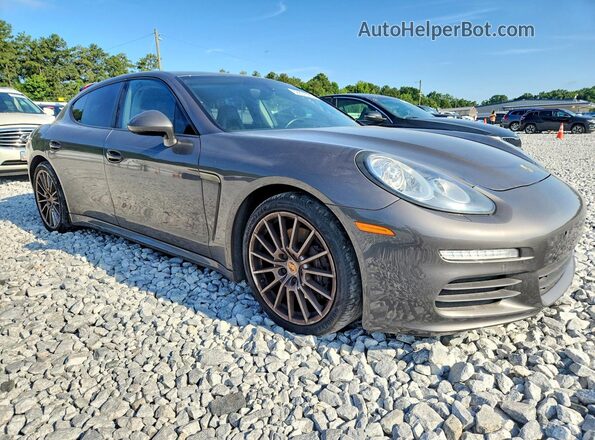 WP0AA2A79GL004582 2016 PORSCHE PANAMERA Серый Передняя правая четверть