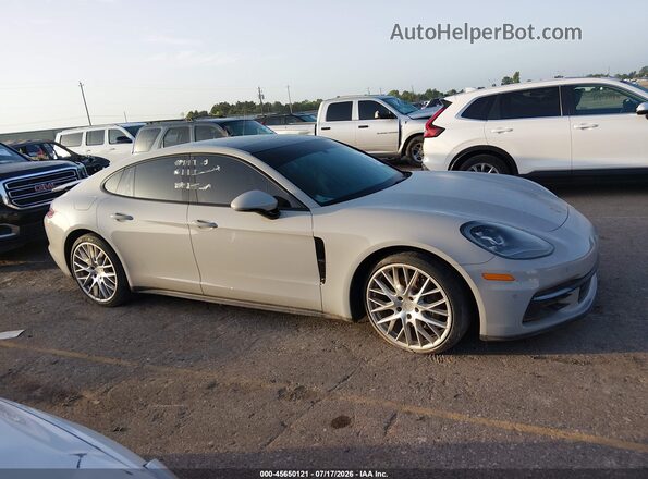 WP0AA2A7XJL109204 2018 PORSCHE PANAMERA Gray Vista interior trasera