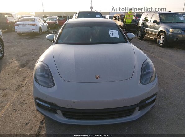 WP0AA2A7XJL109204 2018 PORSCHE PANAMERA Gray Vista del cuadro de instrumentos
