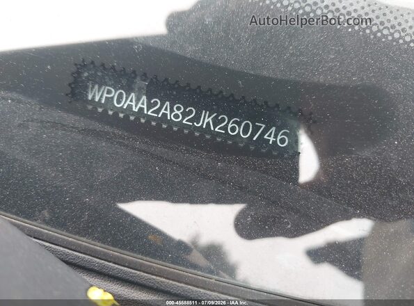 WP0AA2A82JK260746 2018 PORSCHE CAYMAN Красный 