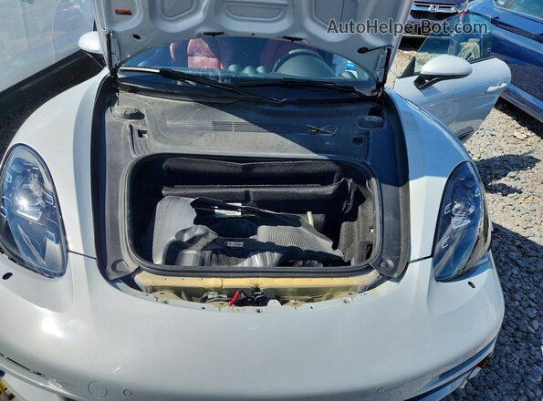 WP0AA2A84RK255592 2024 PORSCHE CAYMAN Gray Widok wnętrza z tyłu