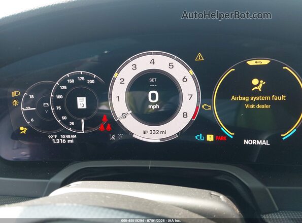 WP0AA2A90TS206843 2026 PORSCHE 911 Серебряный Вид задних сидений