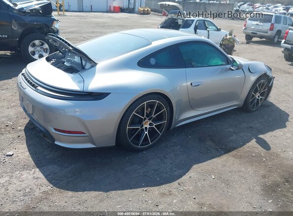 WP0AA2A90TS206843 2026 PORSCHE 911 Серебряный Задняя правая четверть