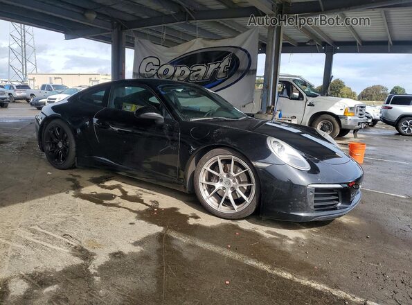 WP0AA2A91HS108315 2017 PORSCHE 911 Black Przód prawy