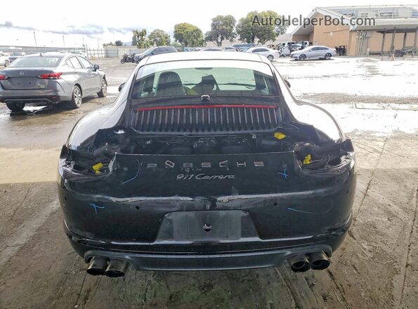WP0AA2A91HS108315 2017 PORSCHE 911 Black Widok z tyłu