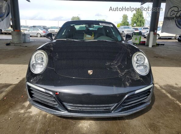 WP0AA2A91HS108315 2017 PORSCHE 911 Black Widok z przodu
