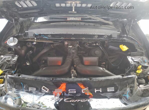 WP0AA2A91HS108315 2017 PORSCHE 911 Black Widok wnętrza z tyłu