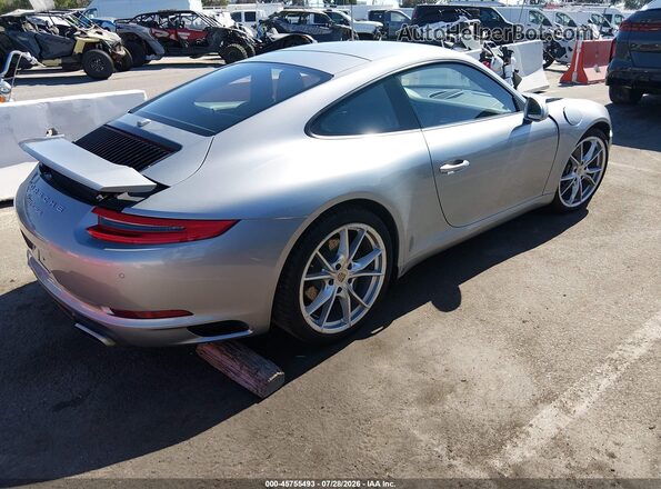 WP0AA2A92HS107089 2017 PORSCHE 911 Silver უკანა მარჯვენა