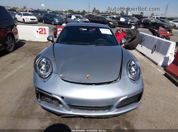 WP0AA2A92HS107089 2017 PORSCHE 911 Silver ხელსაწყოთა პანელის ხედი