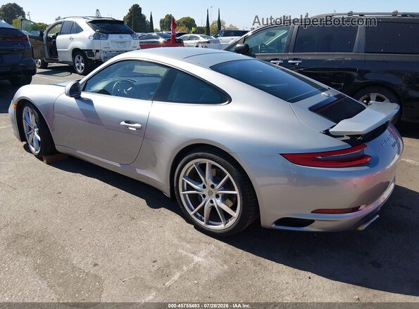 WP0AA2A92HS107089 2017 PORSCHE 911 Silver უკანა მარცხენა
