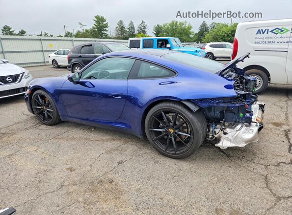 WP0AA2A92RS208974 2024 PORSCHE 911 Blue Հետևի ձախ