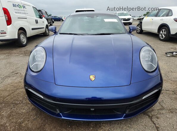WP0AA2A92RS208974 2024 PORSCHE 911 Blue Դիմացի տեսք