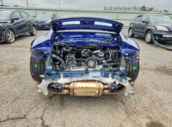 WP0AA2A92RS208974 2024 PORSCHE 911 Blue Հետևի տեսք