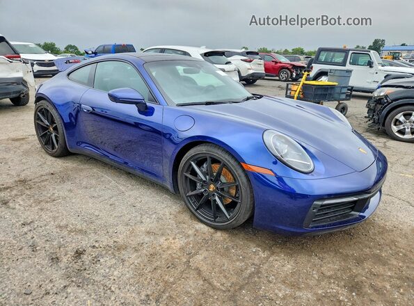 WP0AA2A92RS208974 2024 PORSCHE 911 Blue Առջևի աջ