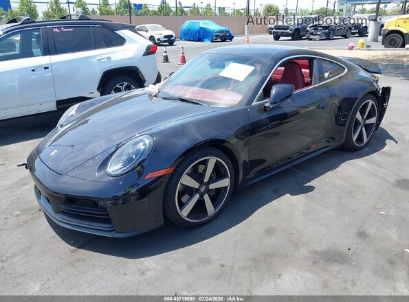 WP0AA2A93SS206060 2025 PORSCHE 911 Black Przód lewy