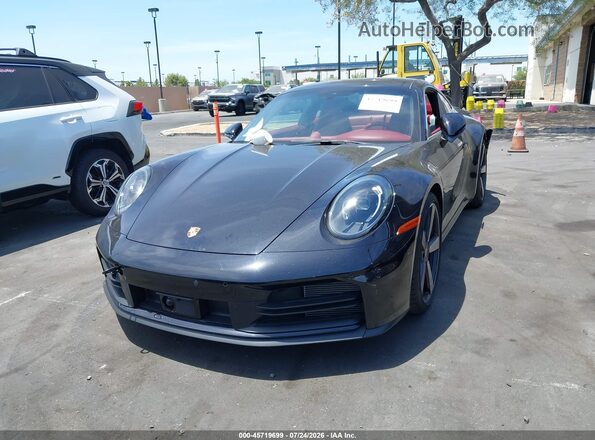 WP0AA2A93SS206060 2025 PORSCHE 911 Black Widok wnętrza z tyłu