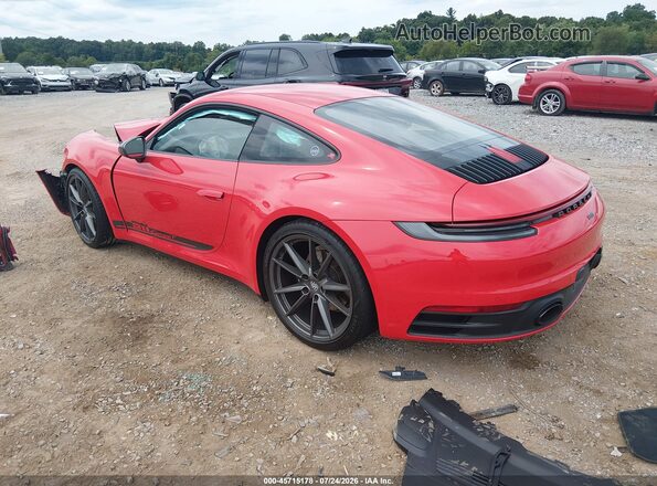WP0AA2A9XRS208107 2024 PORSCHE 911 Red Tył lewy