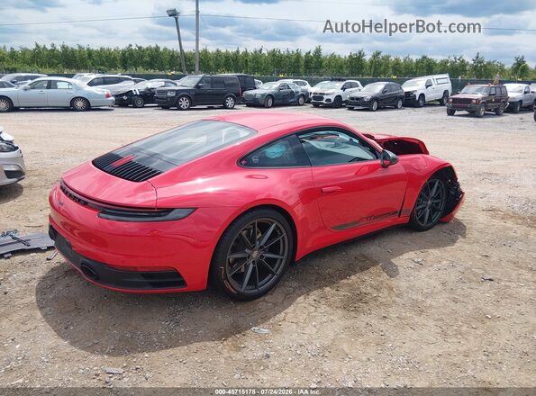 WP0AA2A9XRS208107 2024 PORSCHE 911 Red Tył prawy
