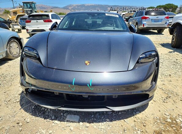 WP0AA2Y10MSA17971 2021 PORSCHE TAYCAN Gray წინა ხედი