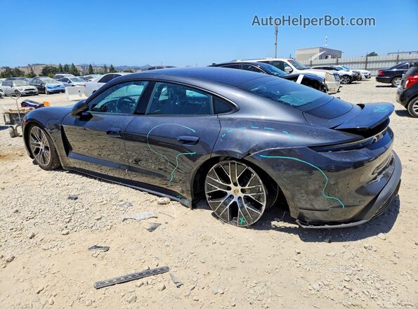 WP0AA2Y10MSA17971 2021 PORSCHE TAYCAN Gray უკანა მარცხენა