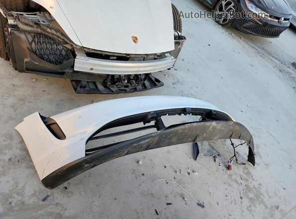 WP0AA2Y11MSA13430 2021 PORSCHE TAYCAN White Engine compartment view