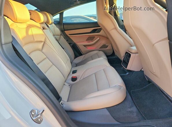 WP0AA2Y11MSA13430 2021 PORSCHE TAYCAN White Rear seats view