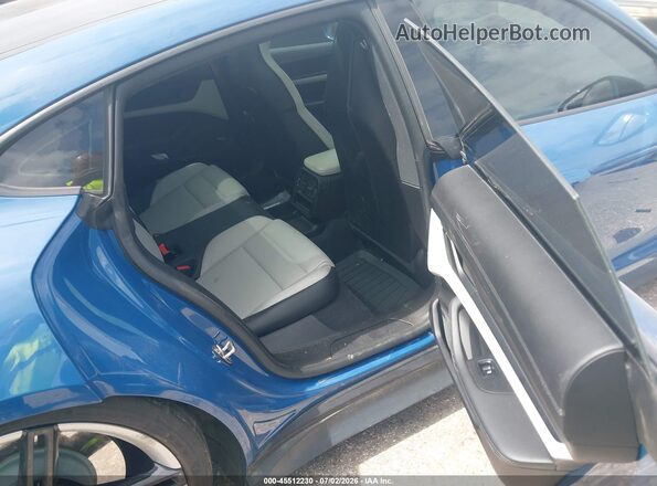 WP0AA2Y12NSA10814 2022 PORSCHE TAYCAN Blue Вид наклейки з VIN-кодом