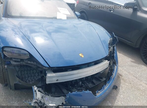 WP0AA2Y12NSA10814 2022 PORSCHE TAYCAN Blue Вид щитка приладів