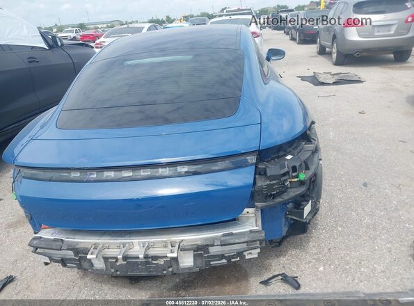 WP0AA2Y12NSA10814 2022 PORSCHE TAYCAN Blue 