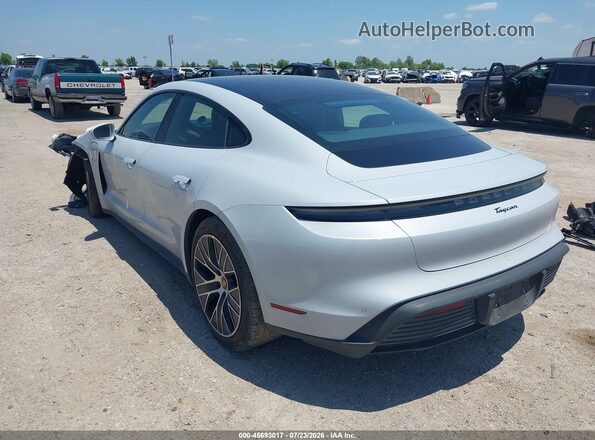 WP0AA2Y13NSA11065 2022 PORSCHE TAYCAN Gray Հետևի ձախ