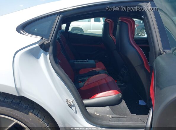 WP0AA2Y13NSA11065 2022 PORSCHE TAYCAN Gray VIN կոդի պիտակի տեսք