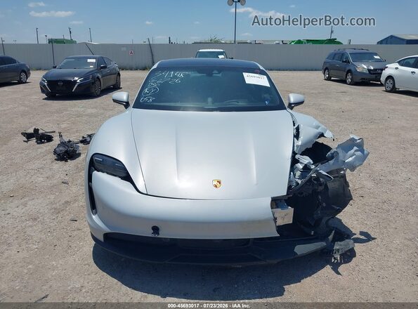 WP0AA2Y13NSA11065 2022 PORSCHE TAYCAN Gray Սալոնի հետևի տեսք