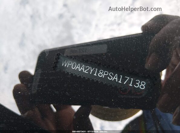 WP0AA2Y18PSA17138 2023 PORSCHE TAYCAN Черный Вид подкапотного пространства