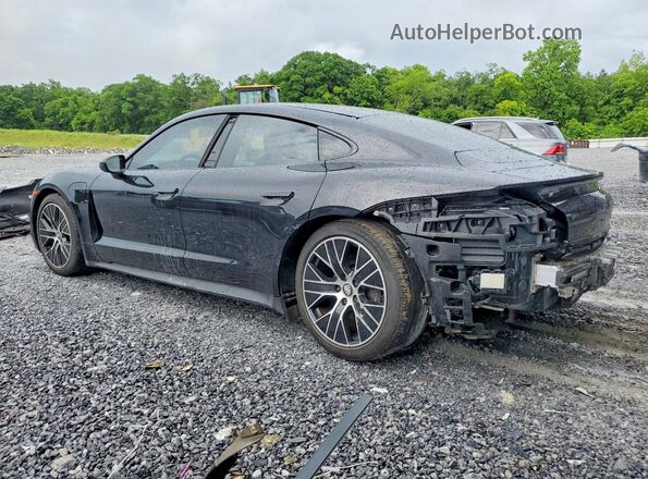 WP0AA2Y19NSA12219 2022 PORSCHE TAYCAN Black Задня ліва чверть
