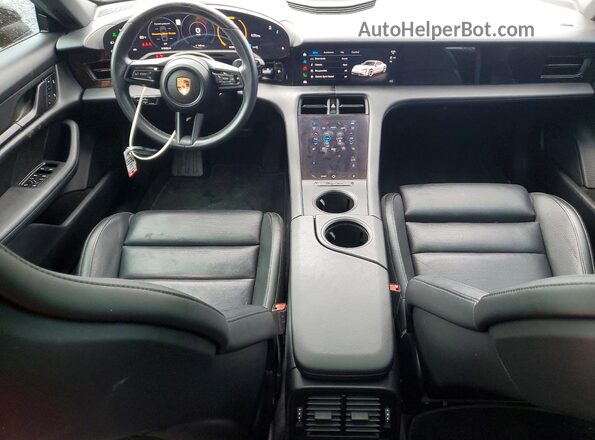 WP0AA2Y19NSA12219 2022 PORSCHE TAYCAN Black Вид панелі приладів