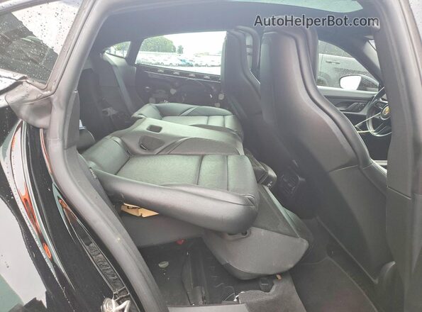 WP0AA2Y19NSA12219 2022 PORSCHE TAYCAN Black Вид задніх сидінь