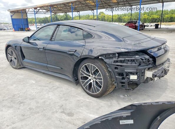 WP0AA2Y19NSA12219 2022 PORSCHE TAYCAN Black Rear left