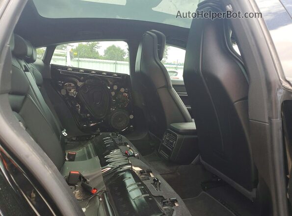 WP0AA2Y19NSA12219 2022 PORSCHE TAYCAN Black Rear seats view