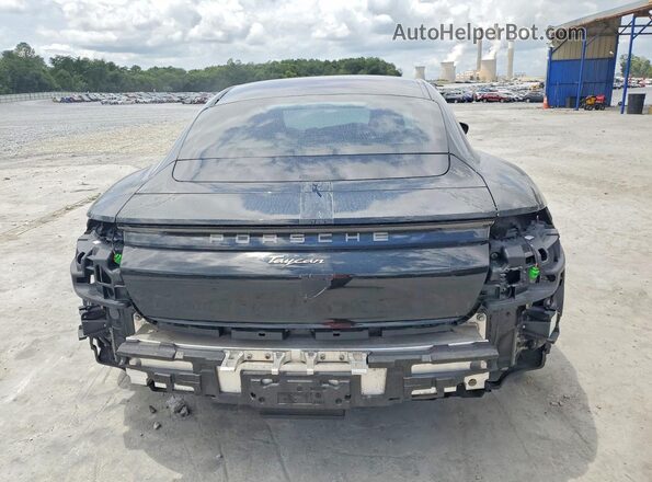 WP0AA2Y19NSA12219 2022 PORSCHE TAYCAN Black Rear view