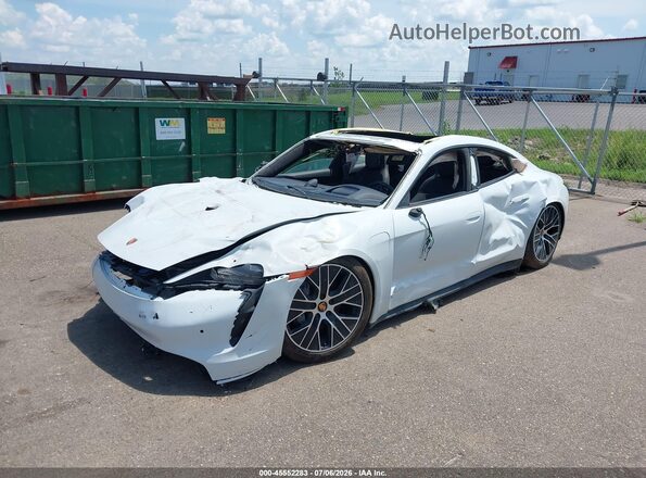 WP0AA2Y19RSA11304 2024 PORSCHE TAYCAN White Vista frontal