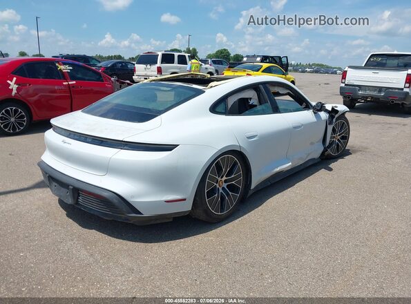 WP0AA2Y19RSA11304 2024 PORSCHE TAYCAN White Trasero derecho