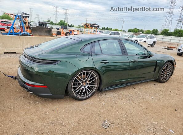WP0AA2YA8RL005484 2024 PORSCHE PANAMERA Green უკანა მარჯვენა